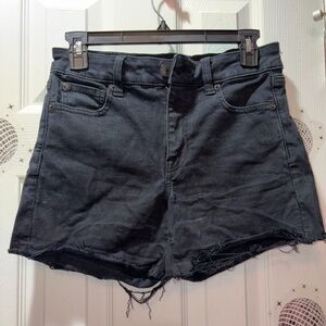 American Eagle Outfitters Black Jean Shorts